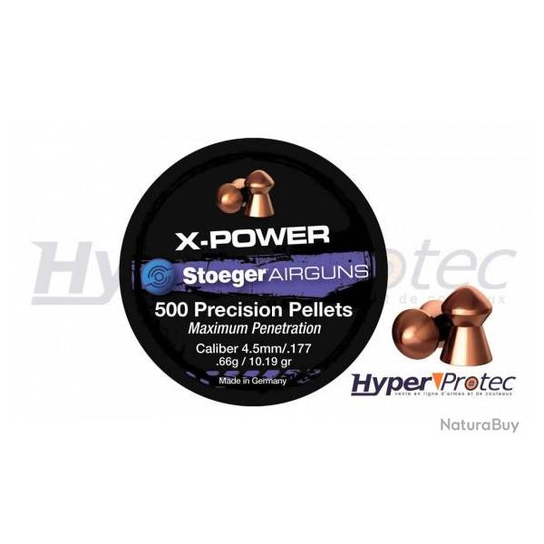 Plomb 4.5 mm Stoeger X-Power