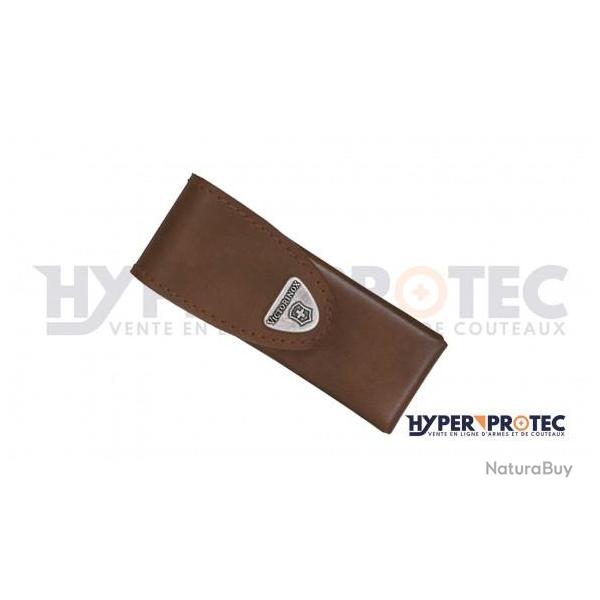 Etui cuir Victorinox marron pour swisstool spirit plus