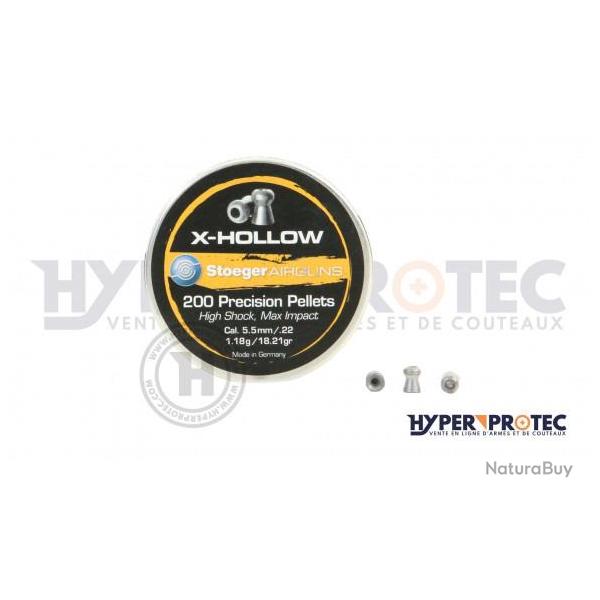 Plomb 5.5 mm Stoeger X-Hollow