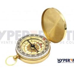 Boussole Dor&eacute;e Fleur De Lys