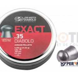 JSB Match Diabolo Exact - Plombs 9mm calibre 35