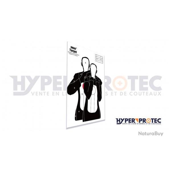 Cible humaine de tir avec otage - Poster Hyper Access - Cible de Tir