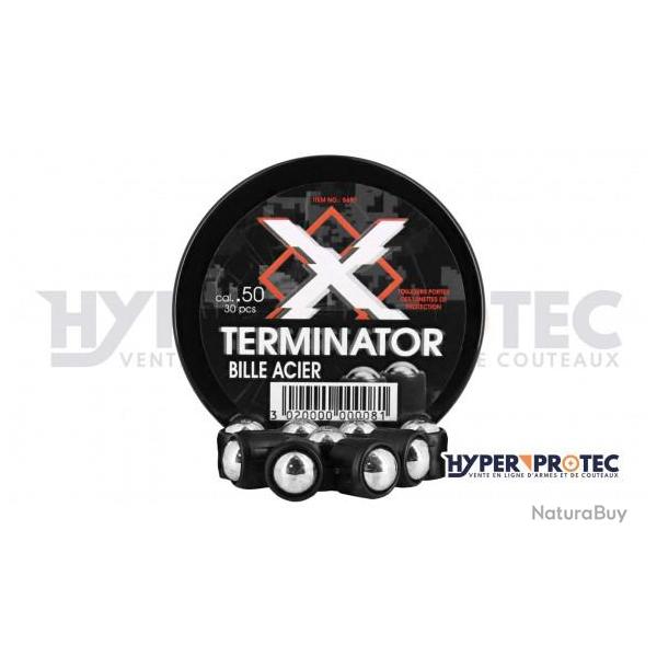 X-Terminator Calibre 50 - bille Acier