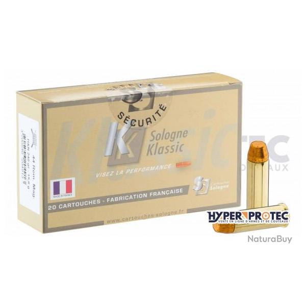 Munition 44 Magnum Sologne Cowboy Shooting