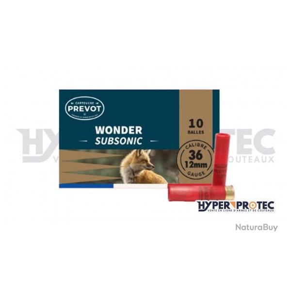 Cartouche 410 Prevot Wonder Subsonic