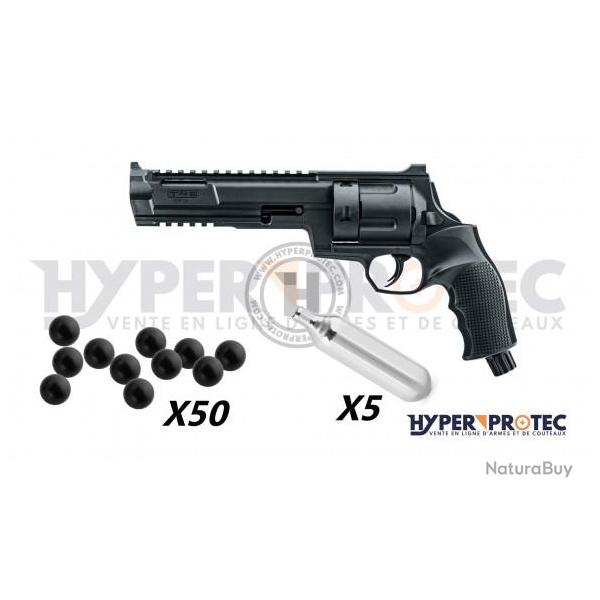 Pack prt  tirer T4E HDR 68 - Revolver Balle Caoutchouc
