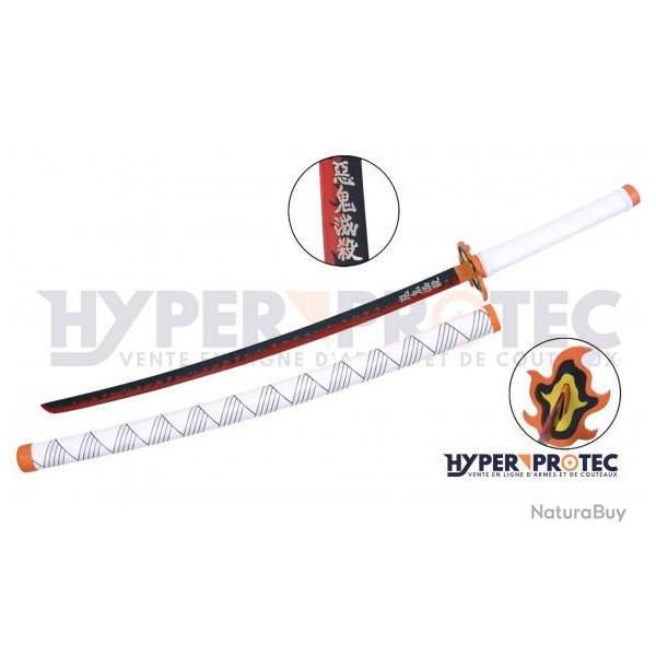 Katana de d�coration de Rengoku Kyojuro de Demon Slayer