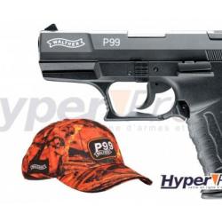 Pack Walther P99 - Pistolet Alarme