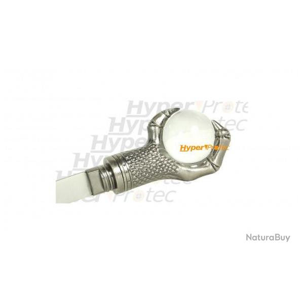 Canne �p�e de bonne aventure avec boule de cristal