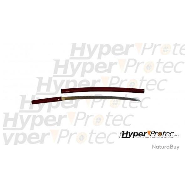 Katana Shirasaya Damas rouge Fudoshin