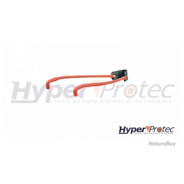 Elastique tubulaire pour lance pierre ou fronde - Rouge