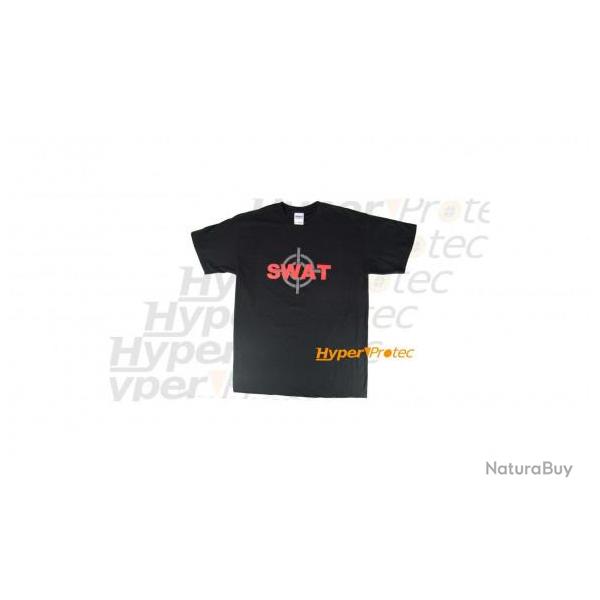 Tee shirt noir SWAT