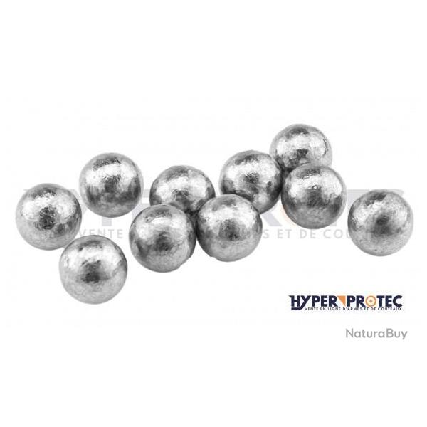Billes de plomb calibre 36 poudre noire BallEurope 9.53 mm - 24