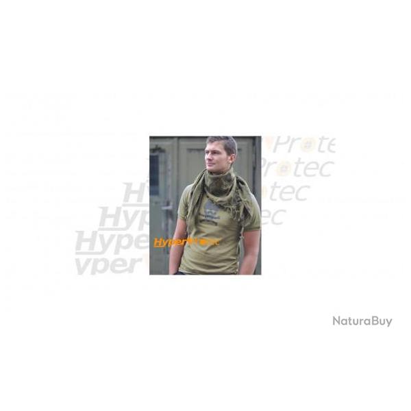 Tee-shirt Vert olive T�te de mort noire - M