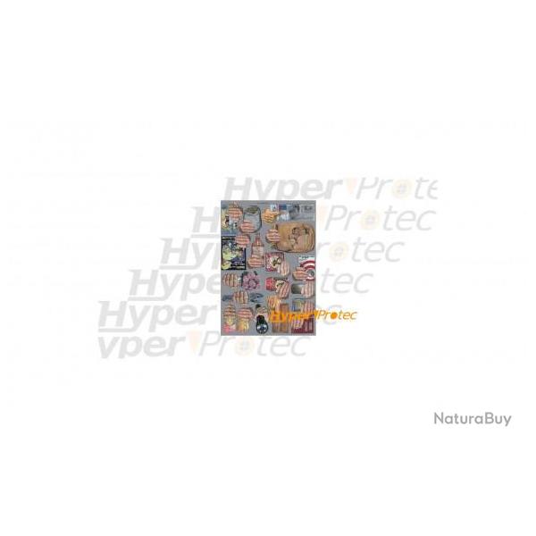 Overlay objets na�fs pour d�corer Poster cible - 89 x 64 cm