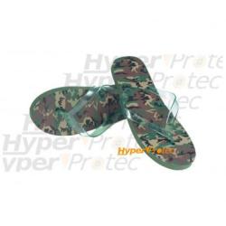 Tongs Flip flop camo militaire - Taille 41-42