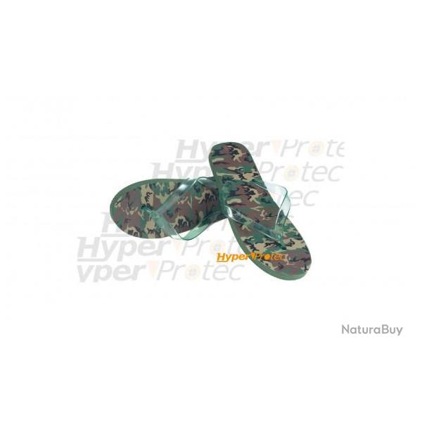 Tongs Flip flop camo militaire - Taille 41-42
