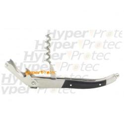 Couteau de sommelier noir avec tire bouchon