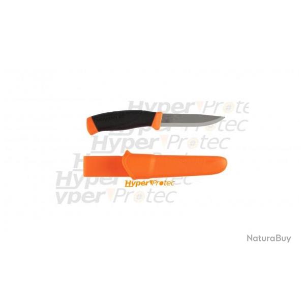 Poignard heavy duty noir orange avec �tui rigide - Morakniv