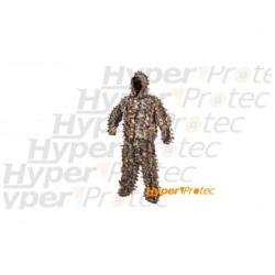 Tenue de camouflage ghillie pour sniper &agrave; feuilles - Taille XL