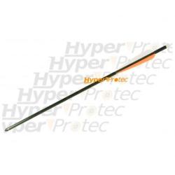 Fleche carbone 20 pouces (50cm) trait carreau pour arbal&egrave;te