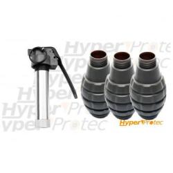 Grenade airsoft d&eacute;tonateur avec cuilli&egrave;re + 6 enveloppes explosives