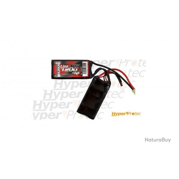 Batterie r�pliques airsoft Lipo 7.4V 1200mAh