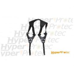 Holster d'&eacute;paule ambidextre avec fixation de plaque