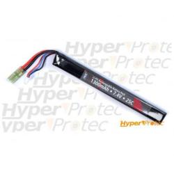 Batterie rechargeable Li-Po 1300mAh 7.4V 25C