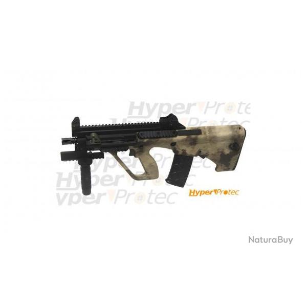 R�plique AEG Steyr AUG A3 XS commando desert camo