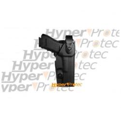 Holster de ceinture rigide Gaucher pour Glock 17-18-19