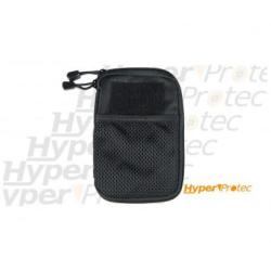 Pochette tissu rembourr&eacute; Molle office noir