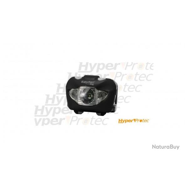 Lampe frontale LED Rayfall HP3A noire de 160 lumens