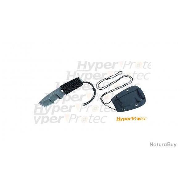 Petit couteau Herbertz Neck Stonewashed parachutiste tour de cou