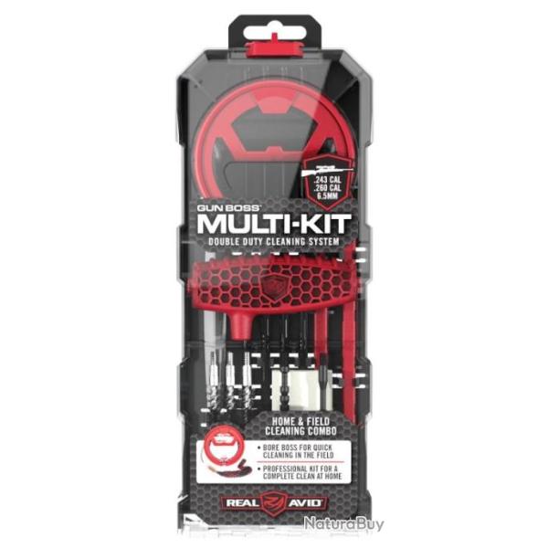 REAL AVID GUN BOSS MULTI-KIT - .243CAL/.260CAL/6.5MM