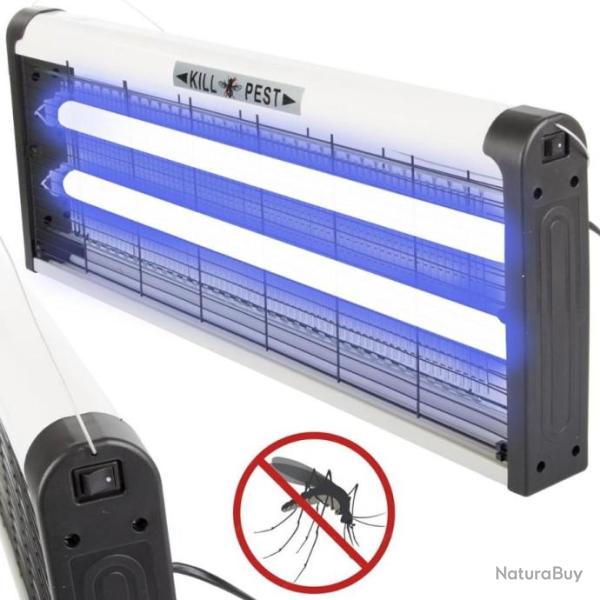 LAMPE NEON UV INSECTICIDE POUR MOUSTIQUES MITES MOUCHES INSECTES 40 W KILL PEST