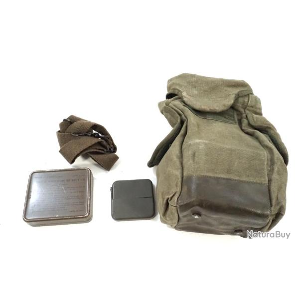 Housse de masque  gaz avec accessoires