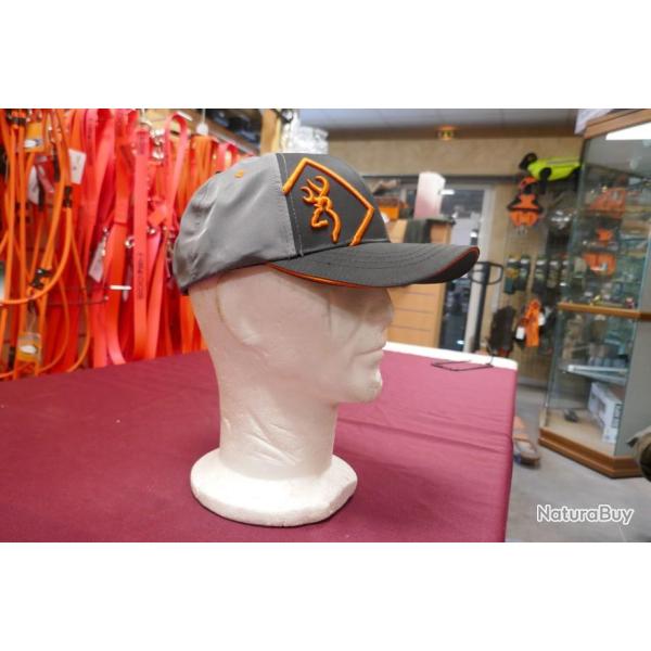 casquette BROWNING logo orange taille unique