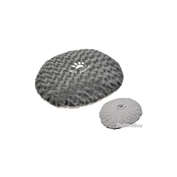 COUSSIN FLEECE MODERN GRIS 70X60CM DEHOUSSABLE