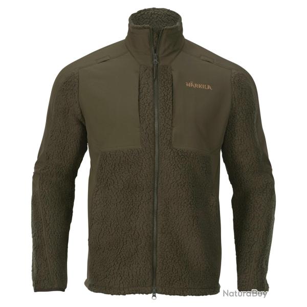 Veste polaire chaude Polar Couleur Verts fonc�