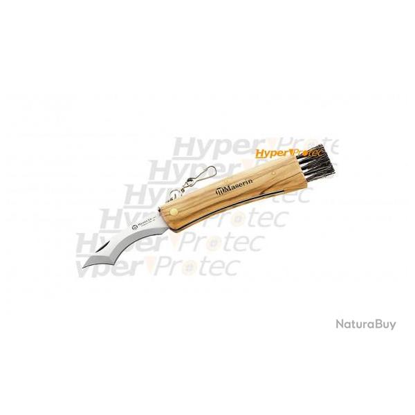 Couteau � champignons Maserin manche olivier