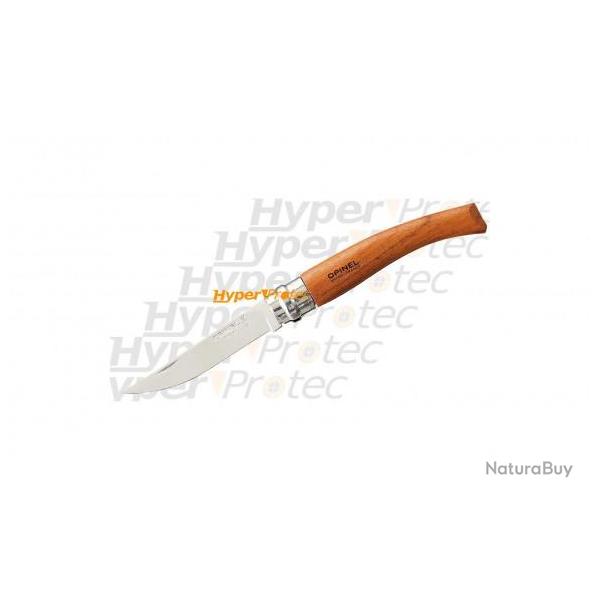 Opinel Lame effil�e Manche bubinga N�8 - 8 cm