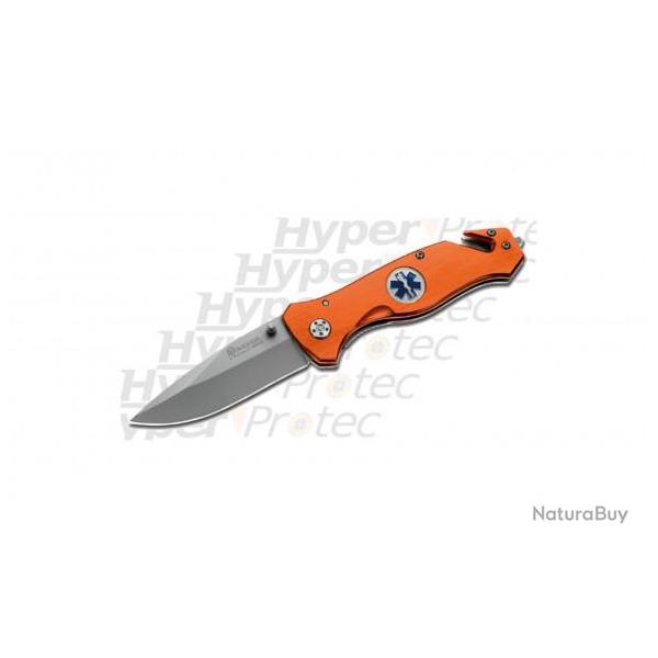 Couteau pliant Param�dical Ambulancier Orange