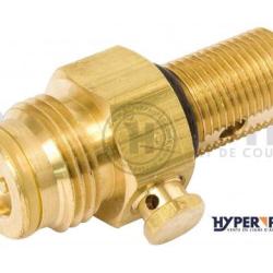 Valve simple CO2 pour bouteille paintball