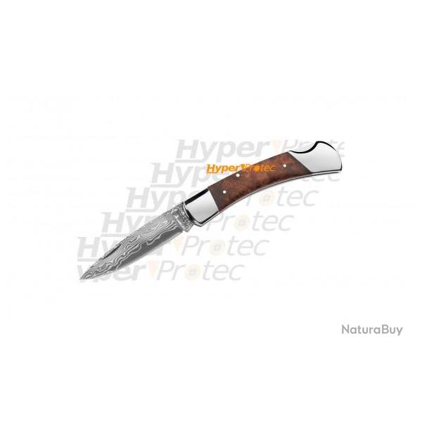 Couteau Lord lame Damas avec 37 couches