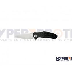 Couteau ZT en Elmax Liner lock plaquettes Carbone - 19 cm