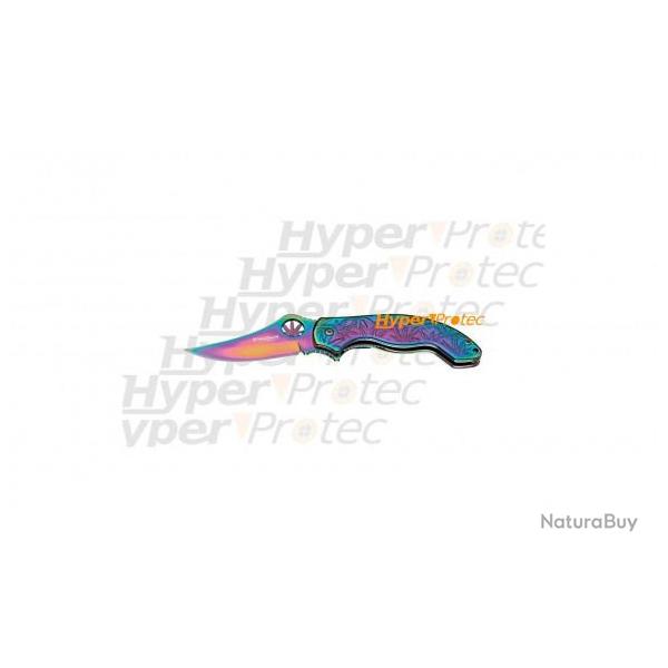 Couteau pliant Colorado Rainbow Magnum Cannabis