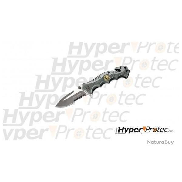 Couteau pliant SWAT Res-Q de Boker avec lame mixte � ouverture assist�e