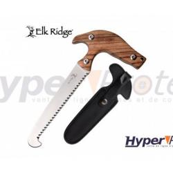 Scie &agrave; une main "Elk ridge" avec &eacute;tui