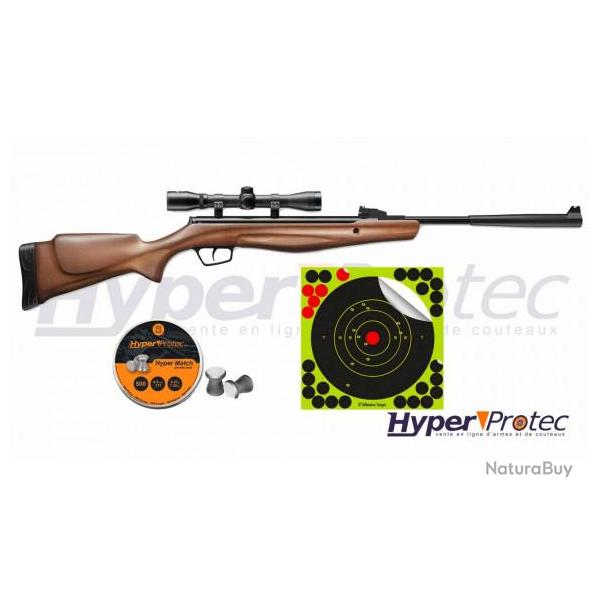 Pack Stoeger RX20 Bois Dynamic + Plomb + Cible